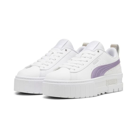 Puma Womens Mayze Glow-Up White Shoes (NWT) - Picture 5 of 5